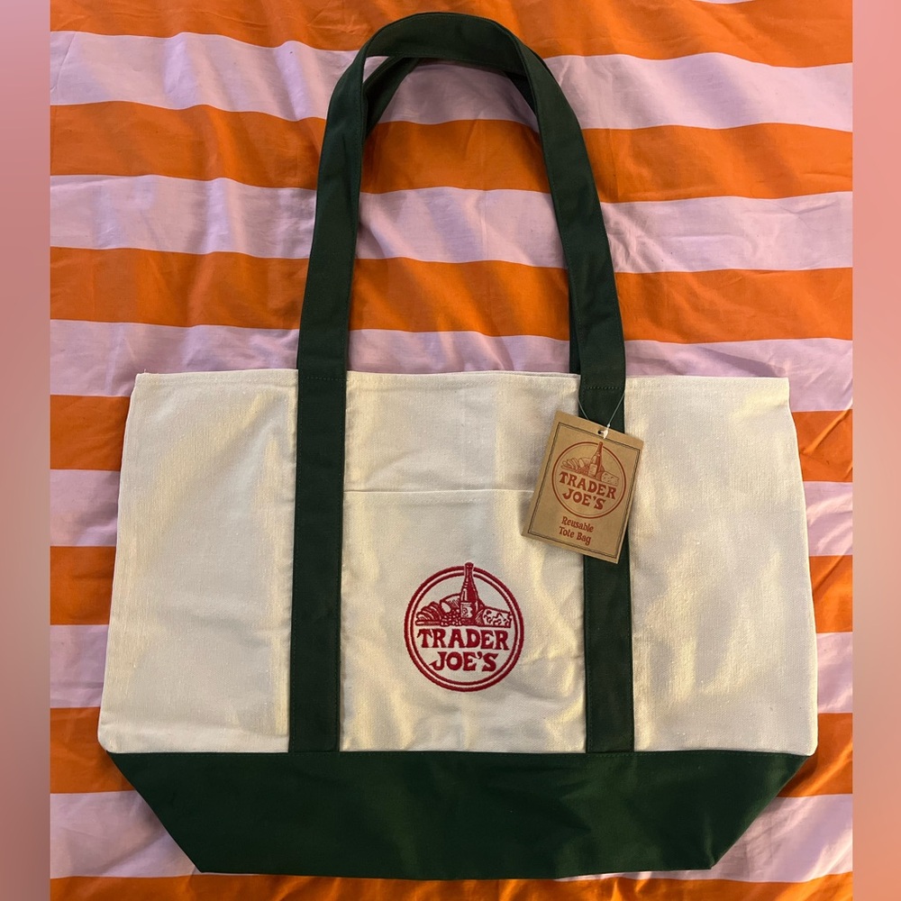 Trader Joe's Canvas Tote Bag
